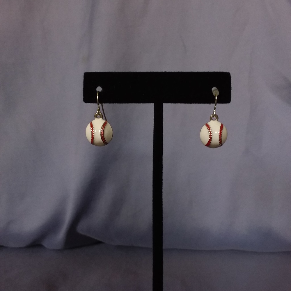 Baseball Earrings